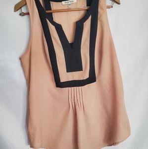 Pink boutique tank L